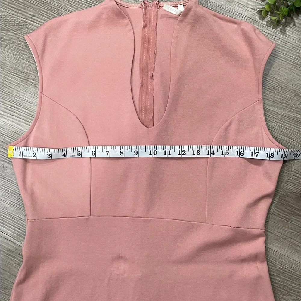 NWOT Sleeveless Pink Midi Dress